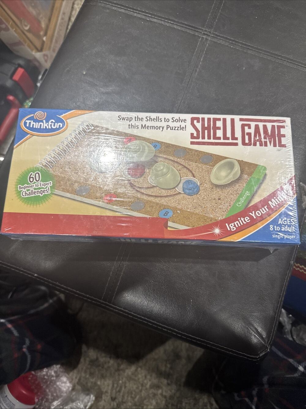 Thinkfun Shell Game - Swap the Shells to Solve this Memory Puzzle! Thinkfun 2014